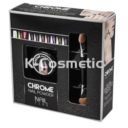 CHROME NAIL POWDER DARK GOLD - Imagen 2
