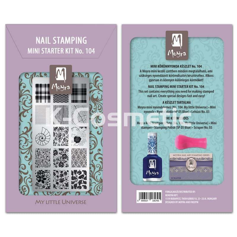 MINI KIT MOYRA DE STAMPING NO.104 - Imagen 1