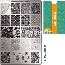 MORYRA PLACA STAMPING Nº19 MAHARAJA - Imagen 1