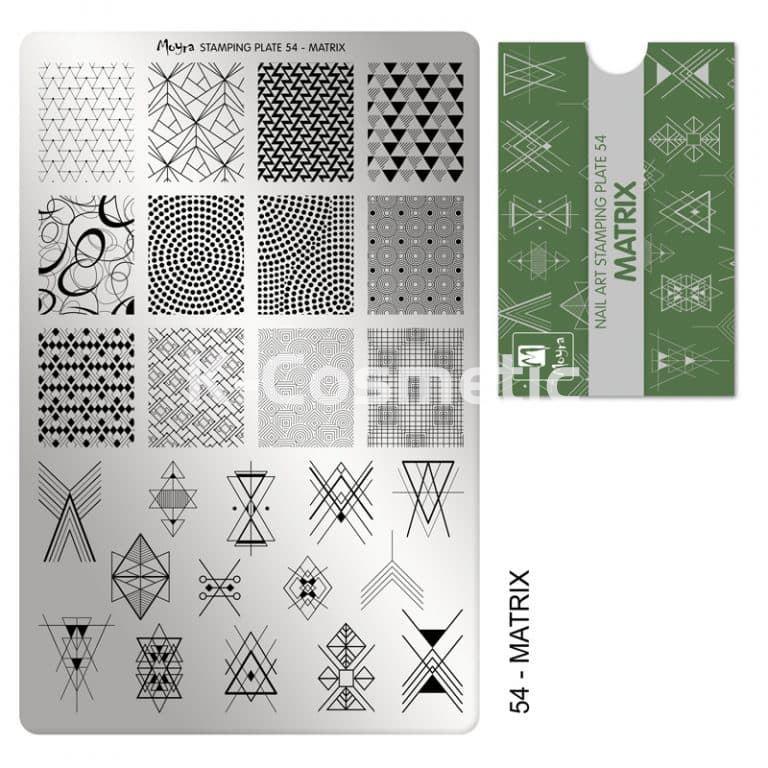 MOYRA PLACA STAMPING Nº54 MATRIX - Imagen 1